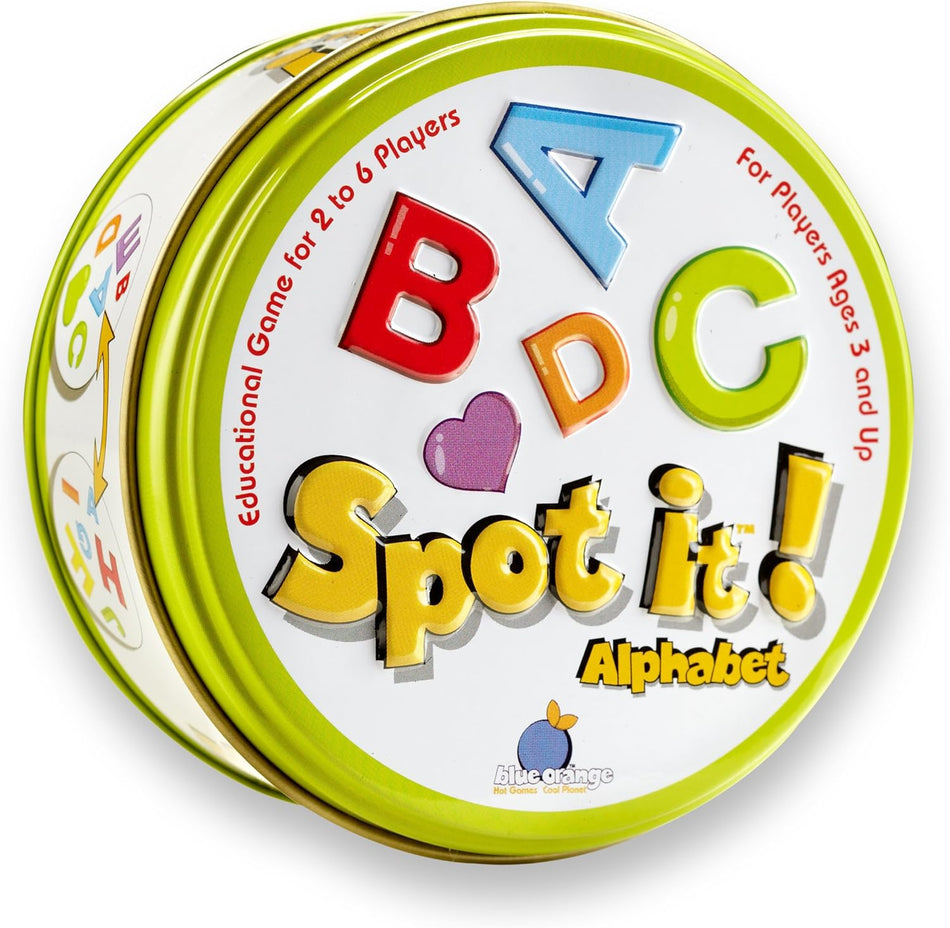 Spot it: Alphabet (Tin)