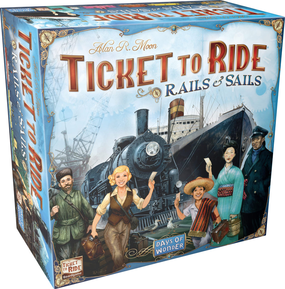 Ticket To Ride Rails Sails