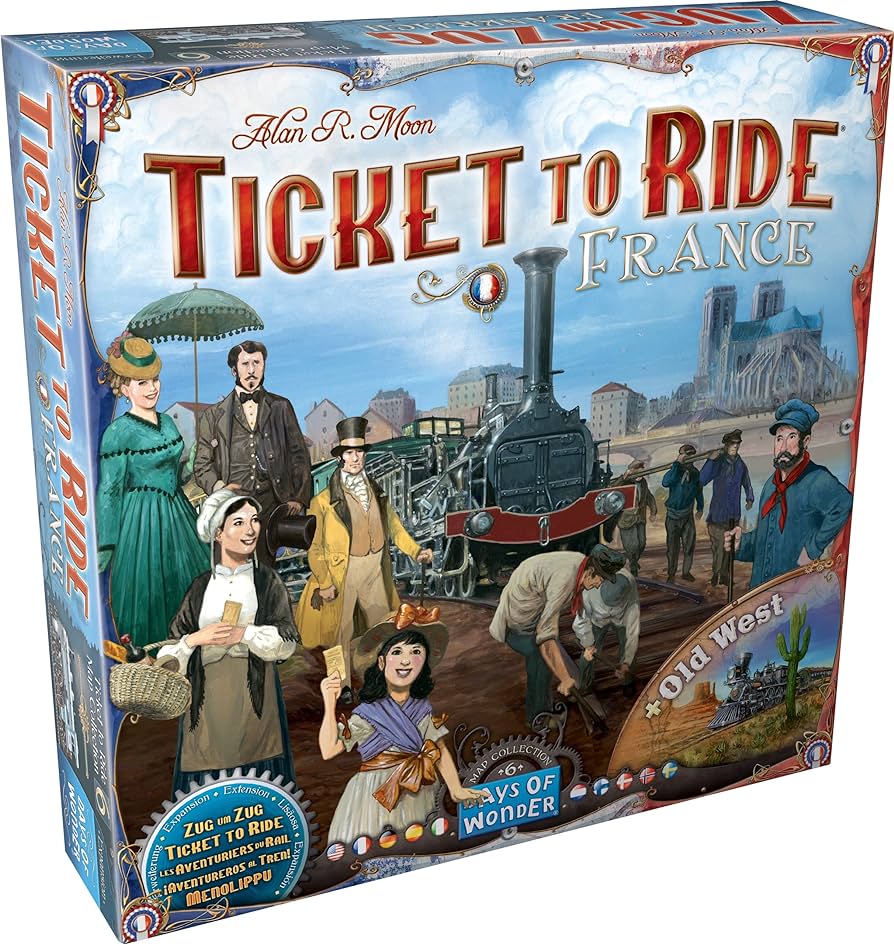 Ticket To Ride France Old West Map 6