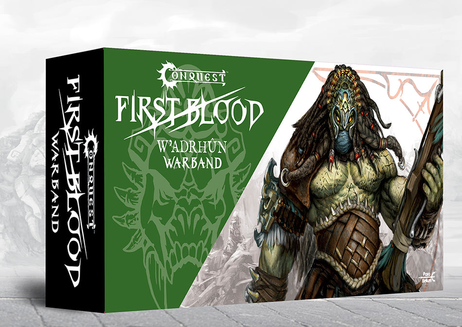 Conquest - W’adrhŭn Warband 2026 First Blood New Edition