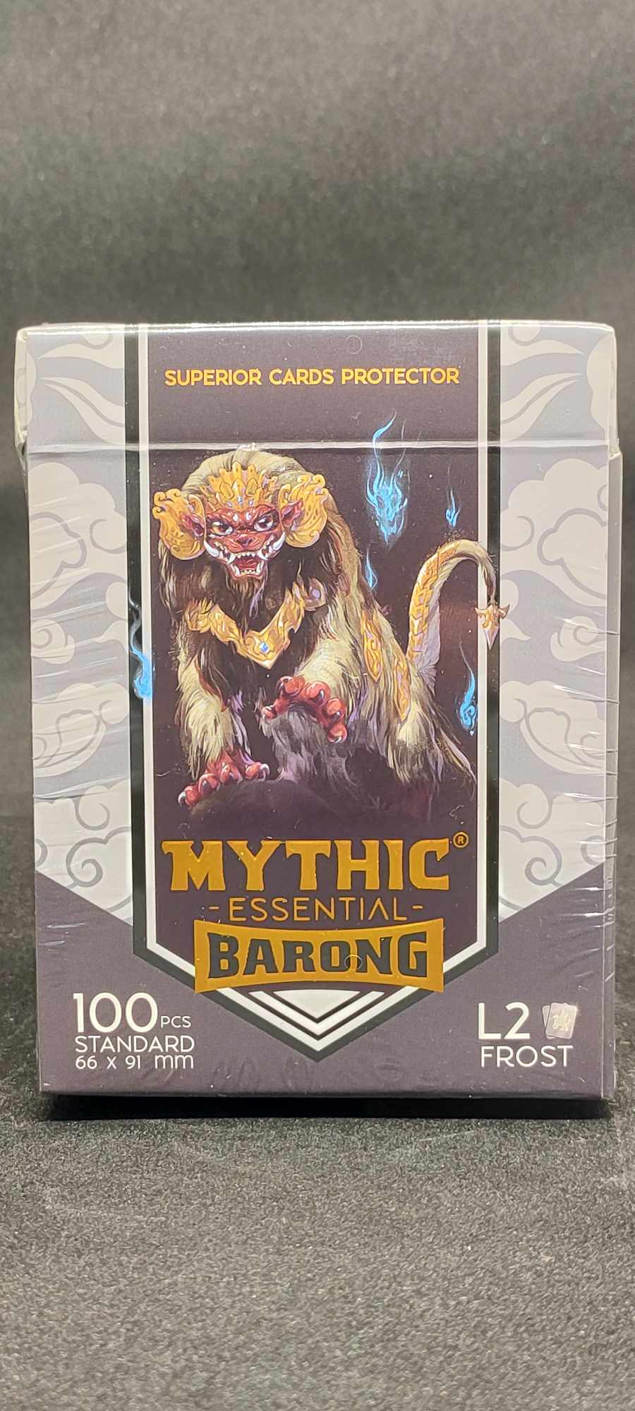 Mythic Essentials Barong 100pcs Standard Sleeves L2 Frost