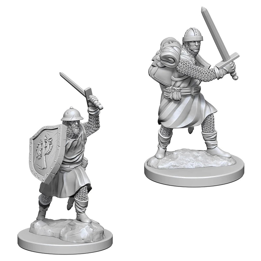 Pathfinder Deep Cuts Unpainted Miniatures: Infantrymen