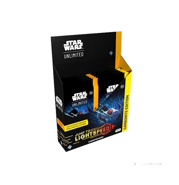 Star Wars Unlimited: Jump To Lightspeed Carbonite Edition Display Box