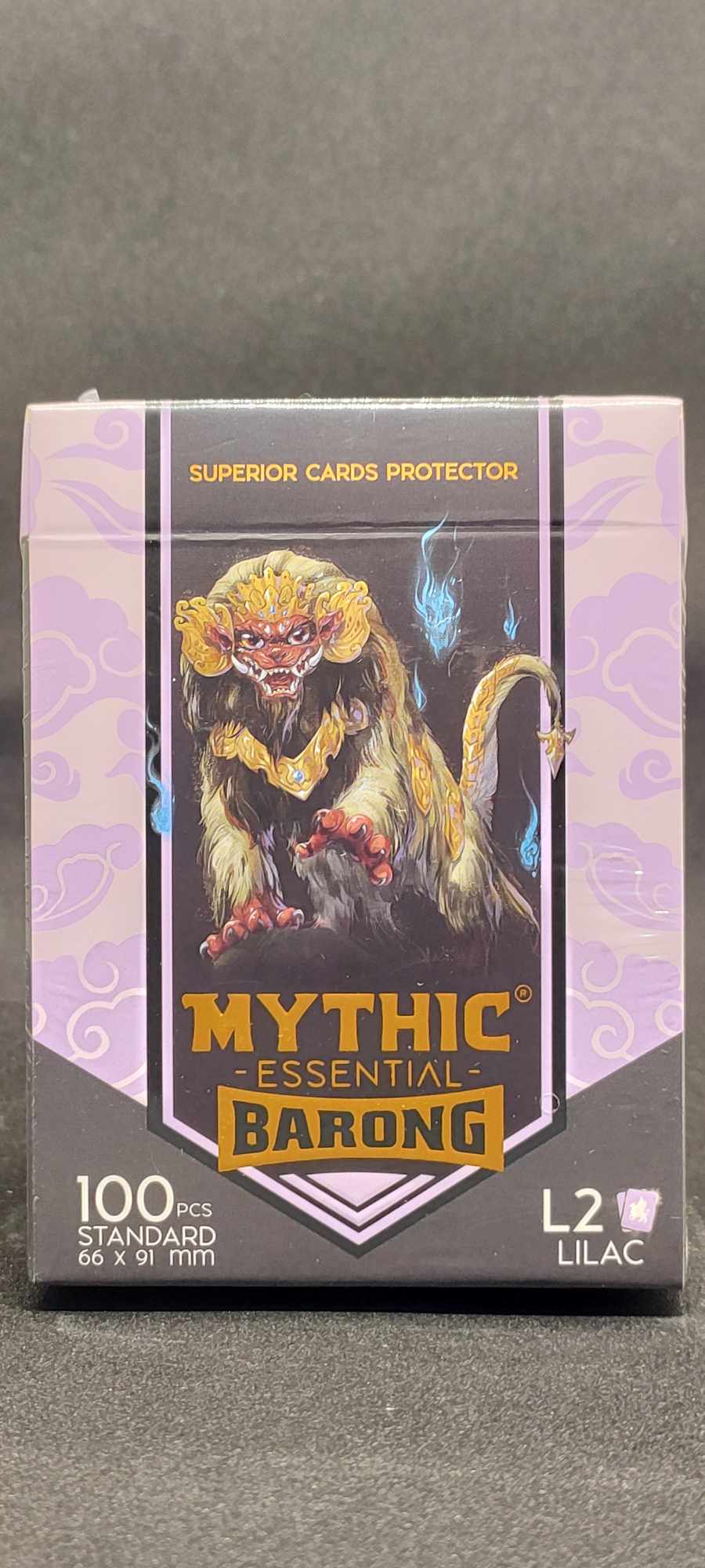 Mythic Essentials Barong 100pcs Standard Sleeves L2 Lilac