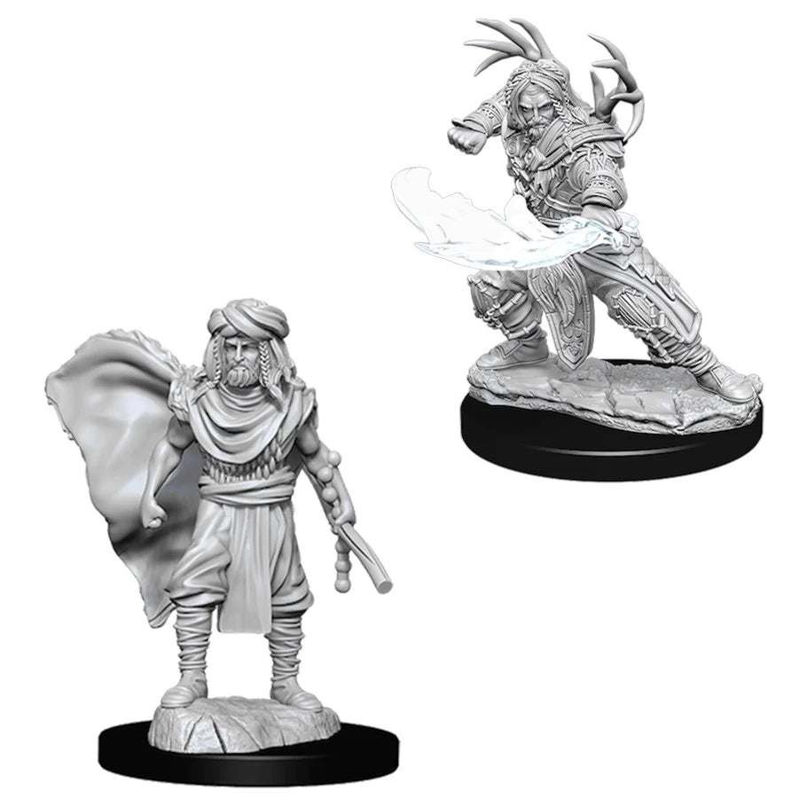 D&D Nolzur's Marvelous Miniatures: Human Male Druid (Unpaint)