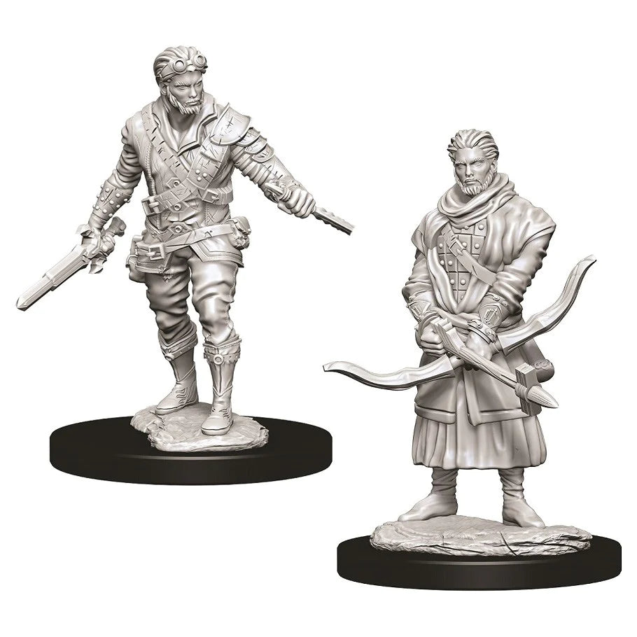 D&D Nolzur's Marvelous Miniatures: Human Male Rogue (Unpaint)