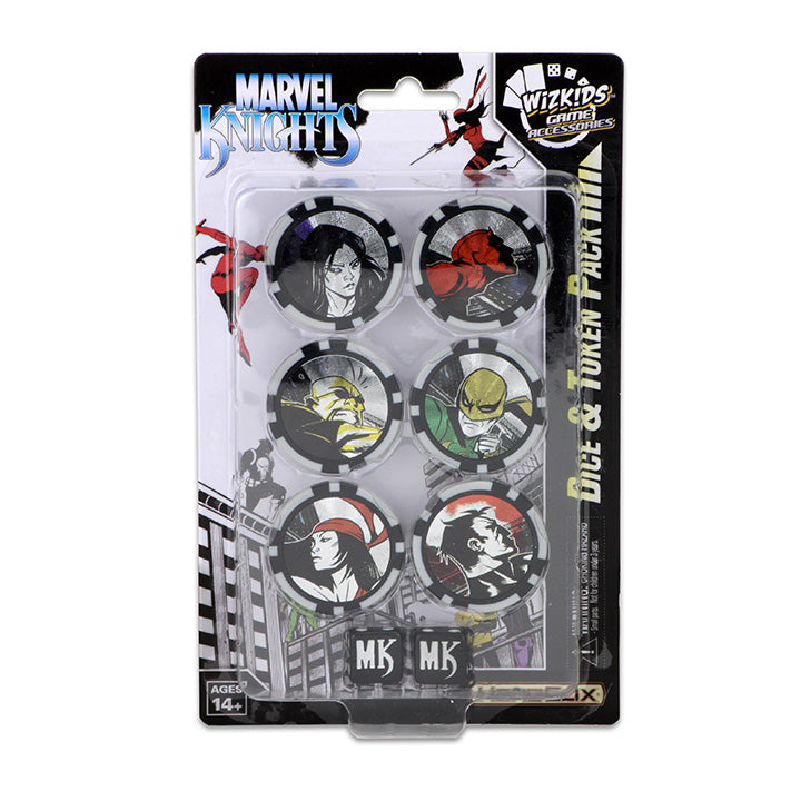 Marvel HeroClix: Avengers/Defenders War Marvel Knights Dice & Token Pack