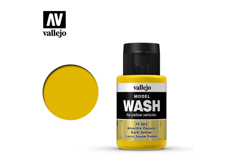 Vallejo Model Wash - Dark Yellow 35ml
