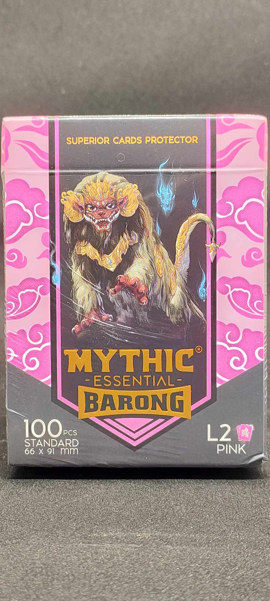 Mythic Essentials Barong 100pcs Standard Sleeves L2 Pink