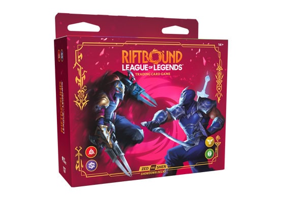 Riftbound: League of Legends Vendetta Zed And Shen Starter Deck