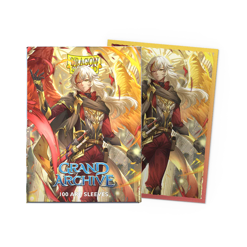 Dragon Shield - Grand Archive - Azrael, Archangel of Materia - Matte Dual Art Sleeves