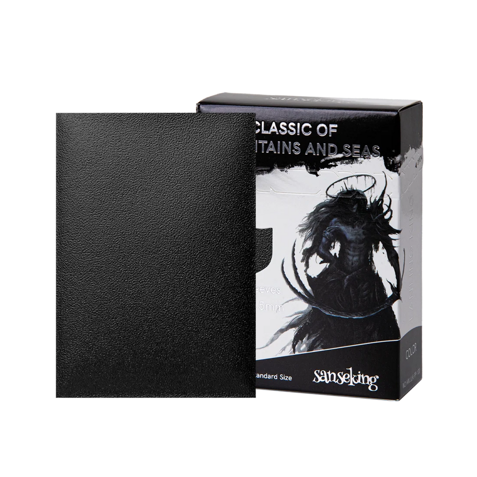 Saneking - Classic of Mountains and Seas Standard Size Sleeves - Taiji Black