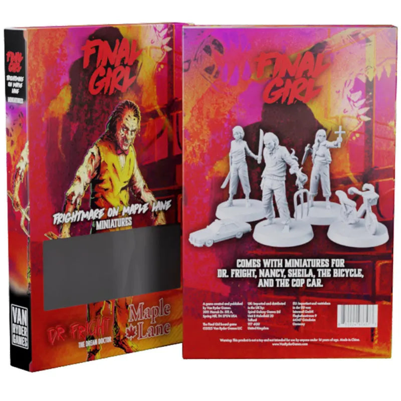 Final Girl: Frightmare on Maple Lane Miniatures