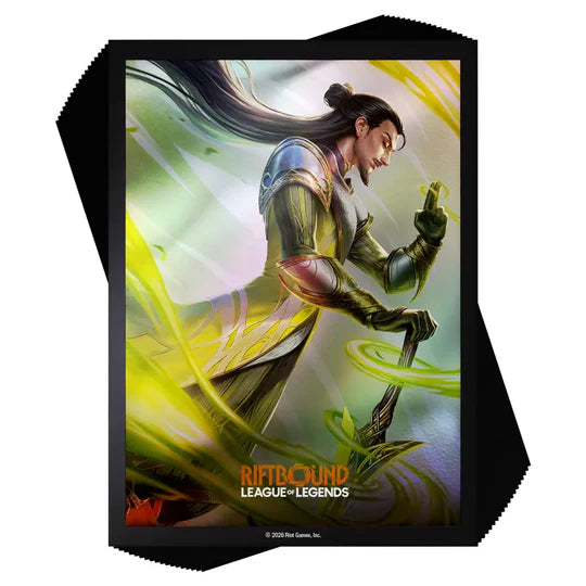 Riftbound: League of Legends: Unleashed Art Sleeves Yi, Wuju Master (100ct)