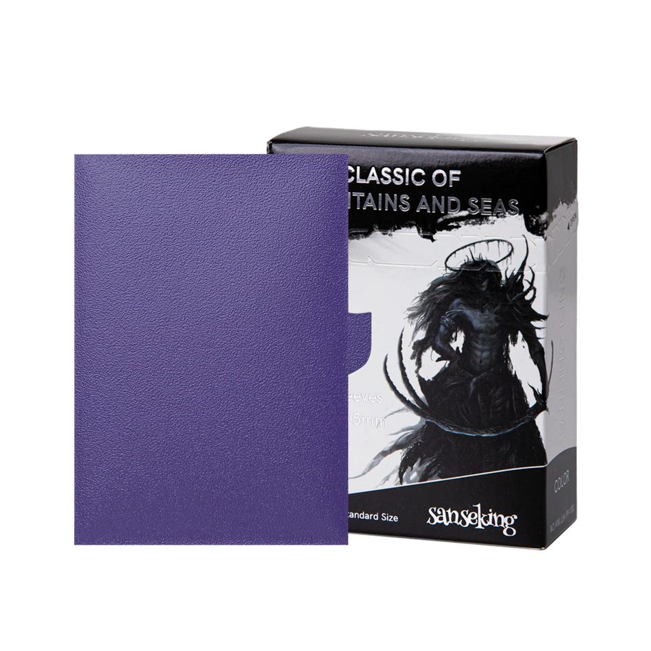 Saneking - Classic of Mountains and Seas Standard Size Sleeves - Twilight Purple