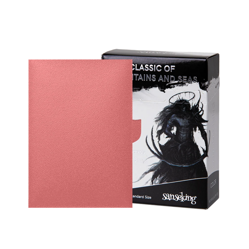 Saneking - Classic of Mountains and Seas Standard Size Sleeves - Rouge Pink