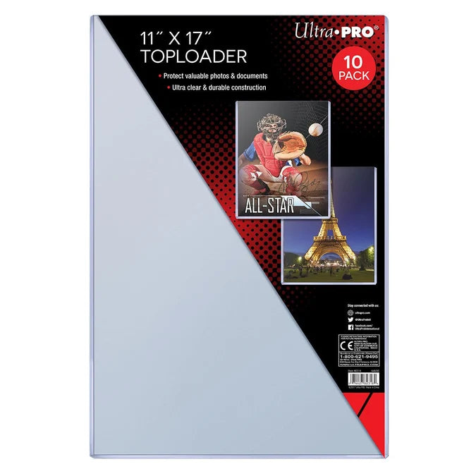 Ultra Pro - 11" x 17" TOPLOADER® (10ct)