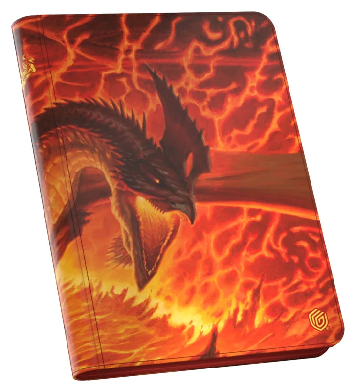 Ultimate Guard - Zipfolio 360 Xenoskin Magic: The Gathering "Tarkir: Dragonstorm" - Magmatic Hellkite