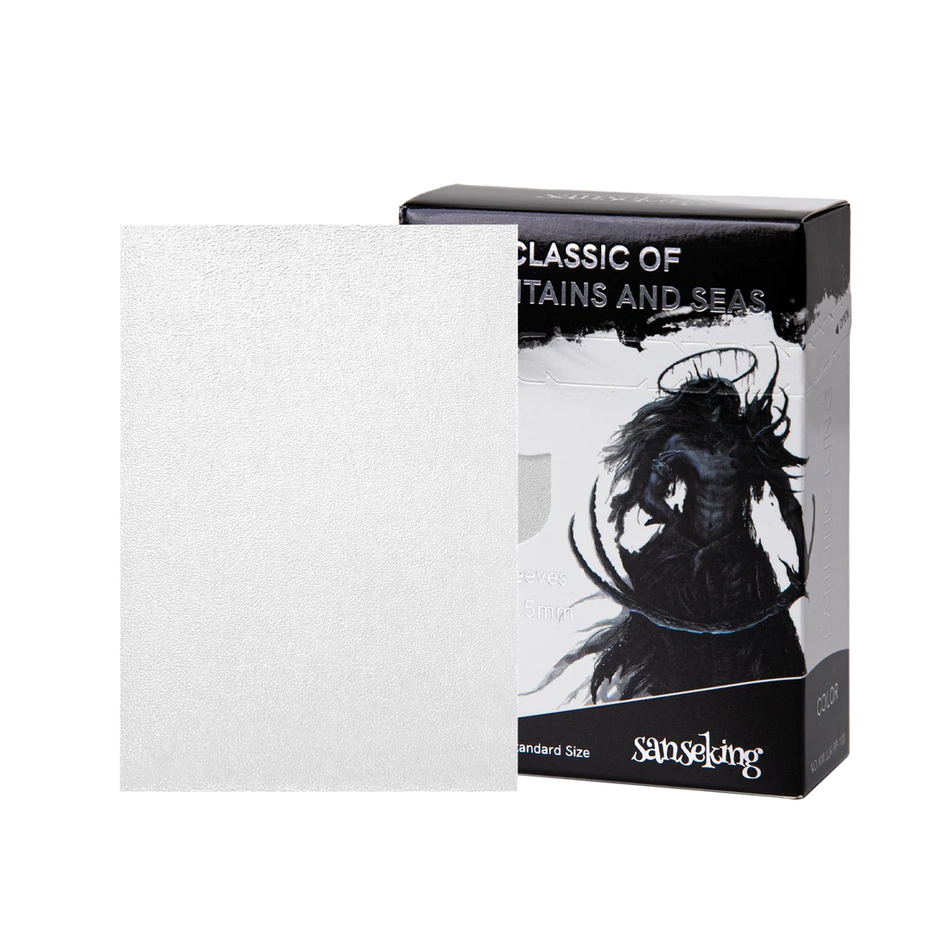 Saneking - Classic of Mountains and Seas Standard Size Sleeves - Taiji White