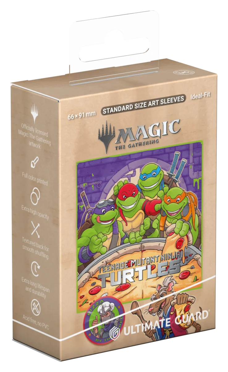 Ultimate Guard - Art Sleeves Magic: The Gathering | Teenage Mutant Ninja Turtles - Pizza Box