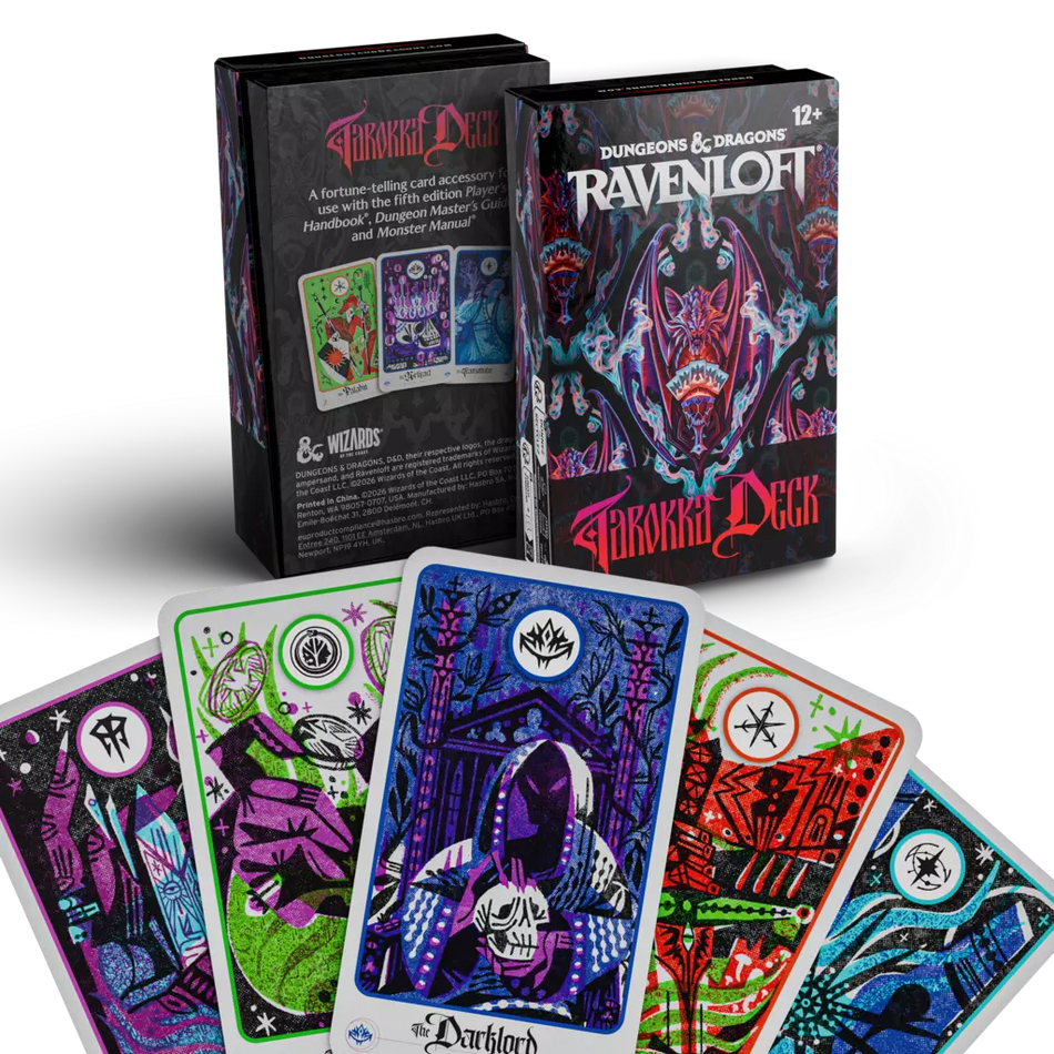 Dungeon and Dragon: Ravenloft: The Horrors Within Tarokka Deck