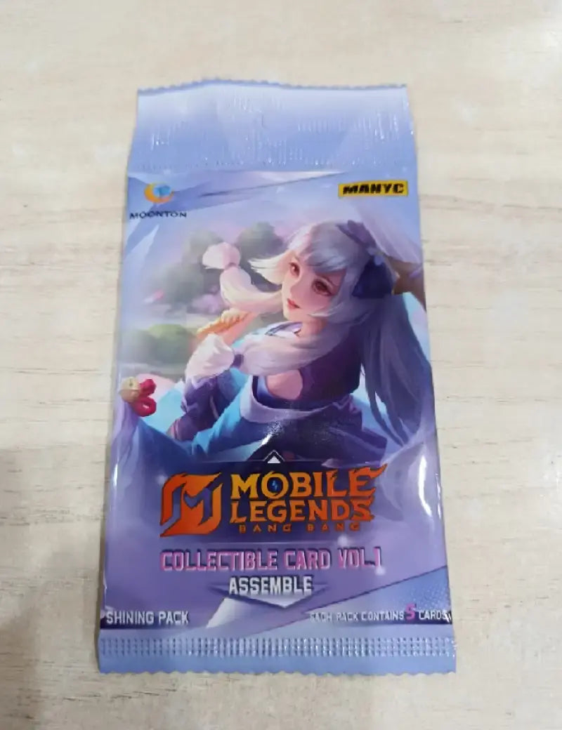 Mobile Legends: Collectible Card VOL.1 (ASSEMBLE) SHINING PACKS