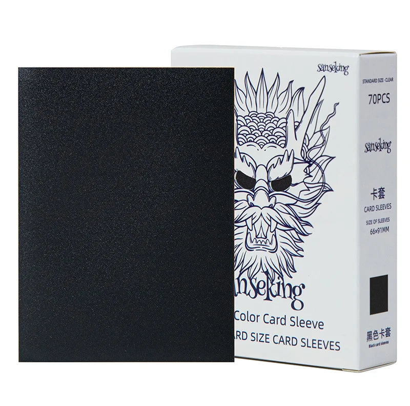 Sanseking - White Dragon TCG Sleeves 70pcs - Ebony Mystic
