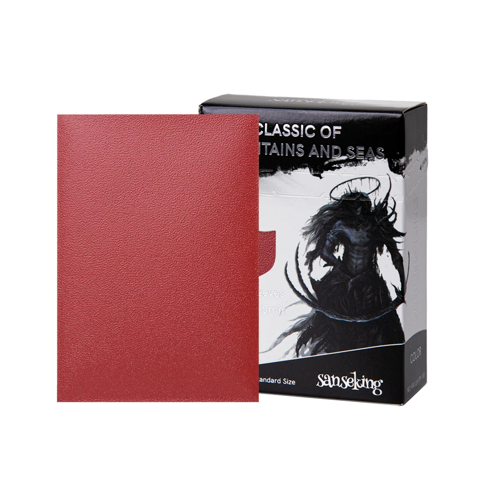 Saneking - Classic of Mountains and Seas Standard Size Sleeves - Chinese Red