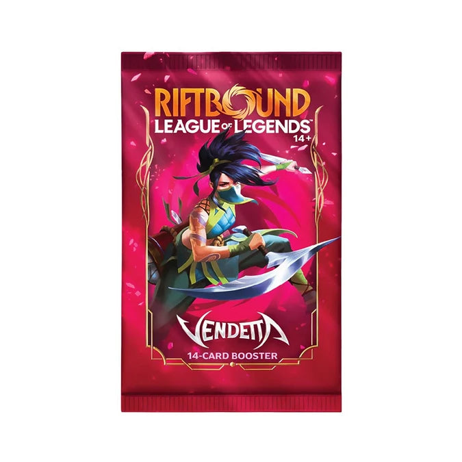 Riftbound: League Of Legends Vendetta Booster Pack