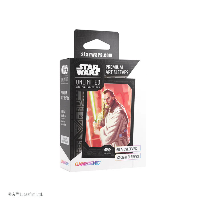 Game Genic - STAR WARS™: Unlimited Premium Art Sleeve - Qui-Gon Jinn