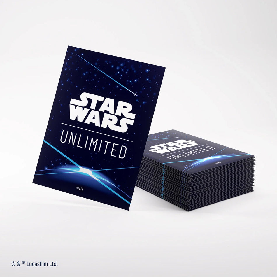 Game Genic - STAR WARS™: Unlimited Premium Art Sleeve - Card Back Blue