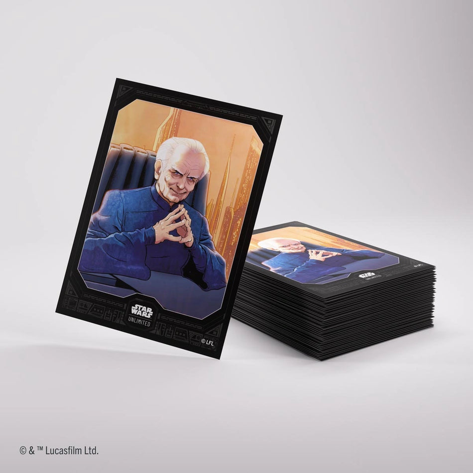 Game Genic - STAR WARS™: Unlimited Premium Art Sleeve - CHANCELLOR PALPATINE