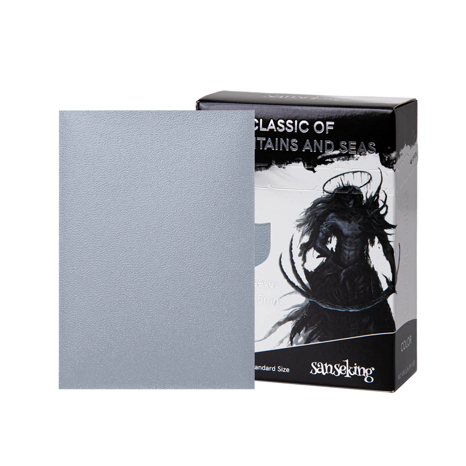 Saneking - Classic of Mountains and Seas Standard Size Sleeves -  Matte Silver