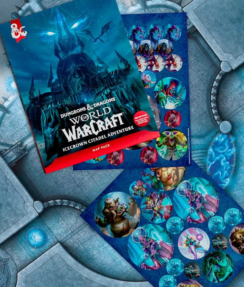[PRE ORDER] Dungeons & Dragons - World of Warcraft® – Icecrown Citadel Adventure Map Pack
