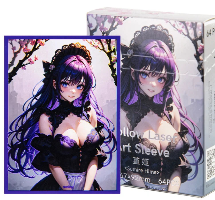 Sanseking - Hollow Laser Art Card Sleeve Series-Sumire Hime