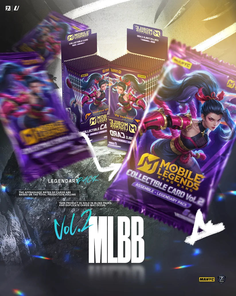 Mobile Legends: Collectible Card VOL.2 (ASSEMBLE) LEGENDARY BOX