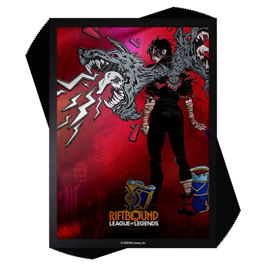 Riftbound: League of Legends: Unleashed Art Sleeves Vi, Piltover Enforcer (100ct)