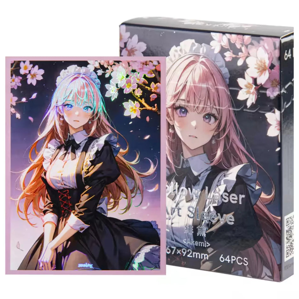 Sanseking - Hollow Laser Art Card Sleeve Series-Akemi
