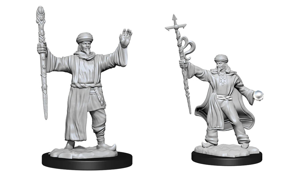 D&D Nolzur's Marvelous Miniatures: Human Wizard Male (Unpaint)