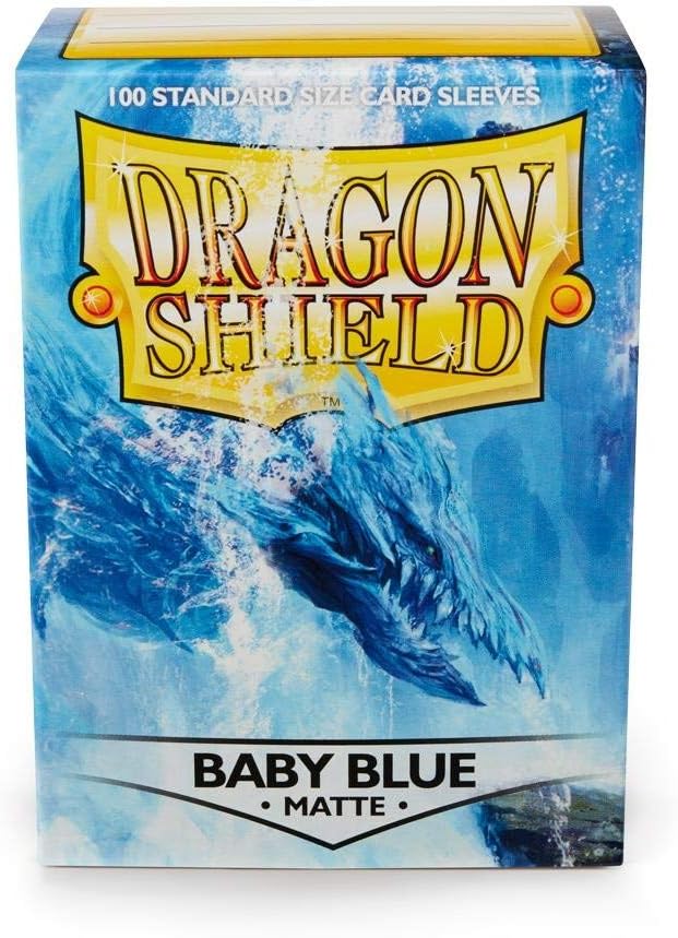 Dragon Shield Sleeves - Matte Baby Blue - 100 sleeves