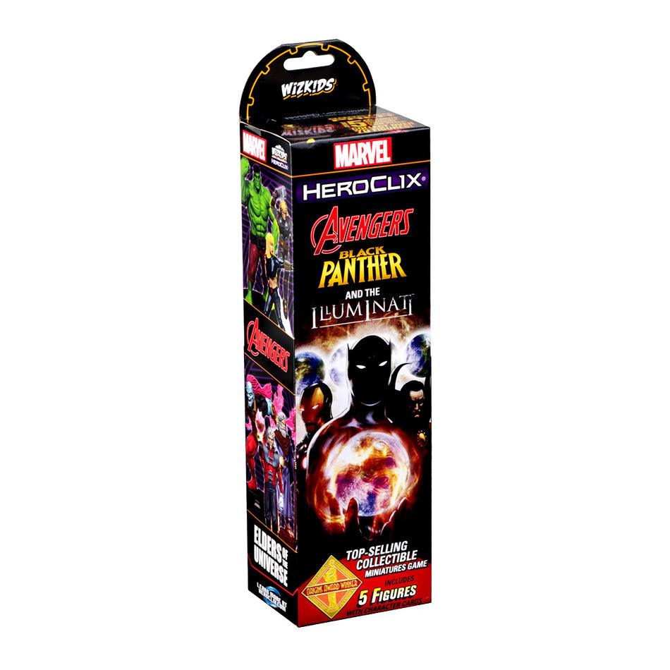 Marvel HeroClix: Avengers Black Panther And The Illuminati Booster Pack