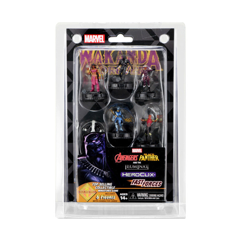 Marvel HeroClix: Avengers Black Panther And The Illuminati Wakanda Forever Fast Forces