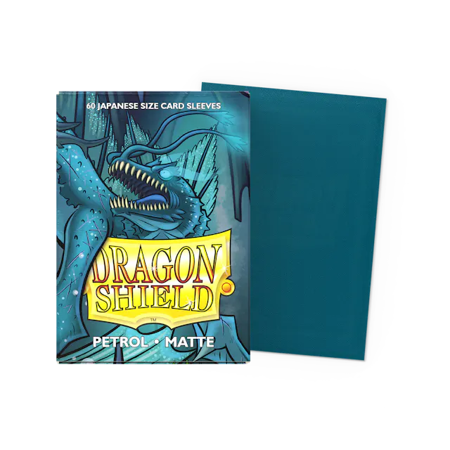 Dragon Shield Art - Matte Petrol Jap - 60Ct Sleeves