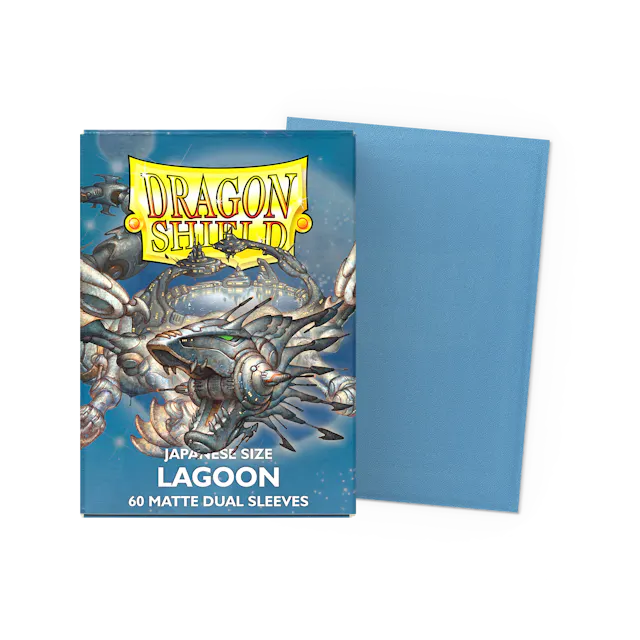 Dragon Shield Art - Matte Dual Lagoon Jap - 60Ct Sleeves