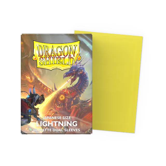 Dragon Shield Art - Matte Dual Lightning Jap - 60Ct Sleeves