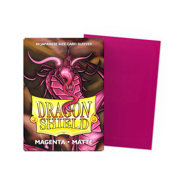 Dragon Shield Art - Matte Magenta Jap - 60Ct Sleeves