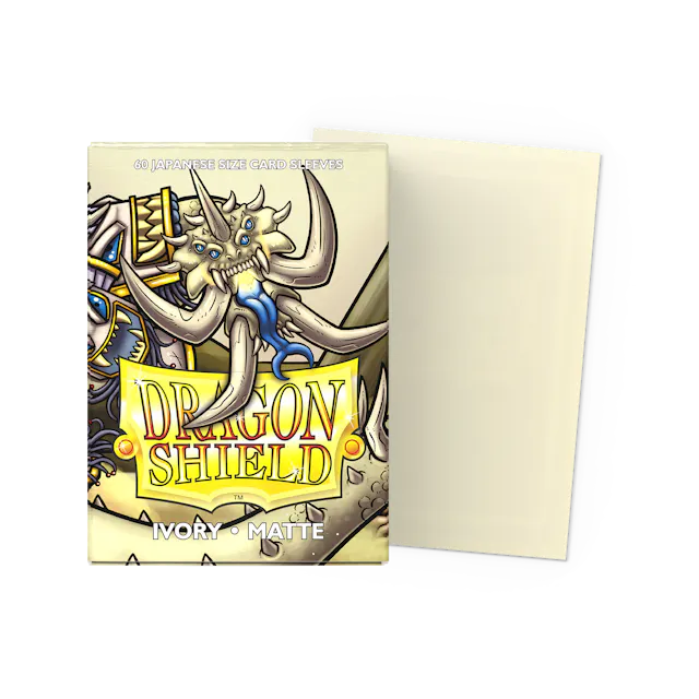 Dragon Shield Art - Matte Ivory Jap - 60Ct Sleeves