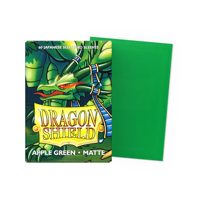 Dragon Shield Art - Matte Apple Green Jap - 60Ct Sleeves