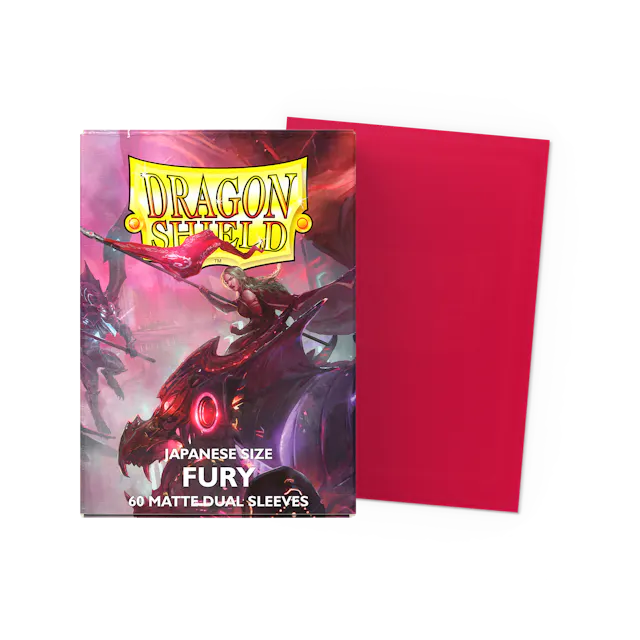 Dragon Shield Art - Matte Dual Fury Jap  - 60 Ct Sleeves