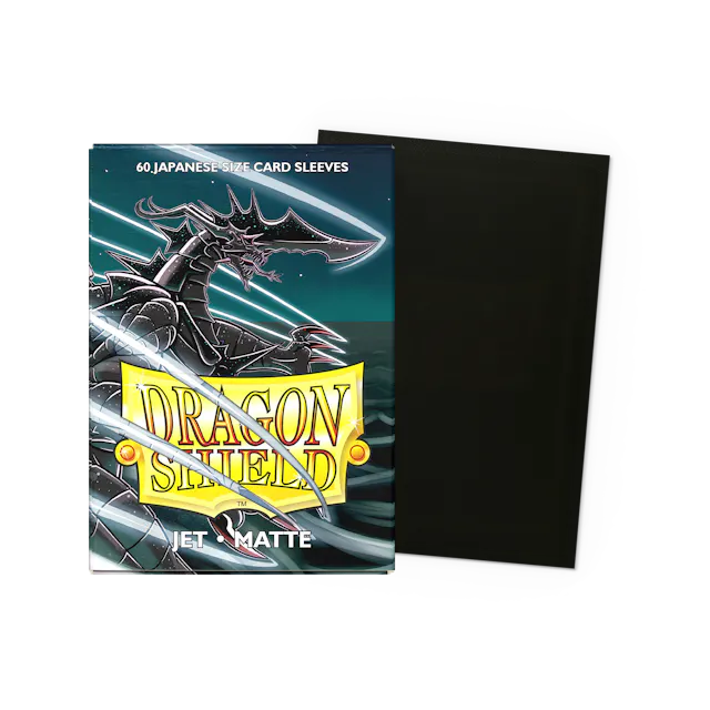 Dragon Shield Art - Matte Jet Jap - 60Ct Sleeves